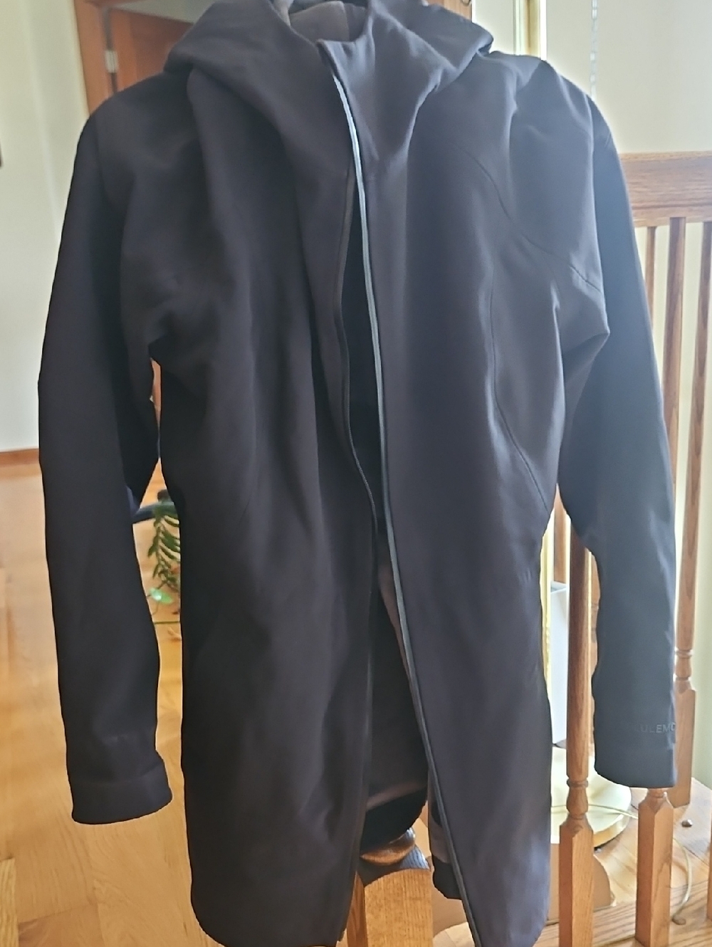 Lululemon Repelshell Rain Jacket Black Size 14